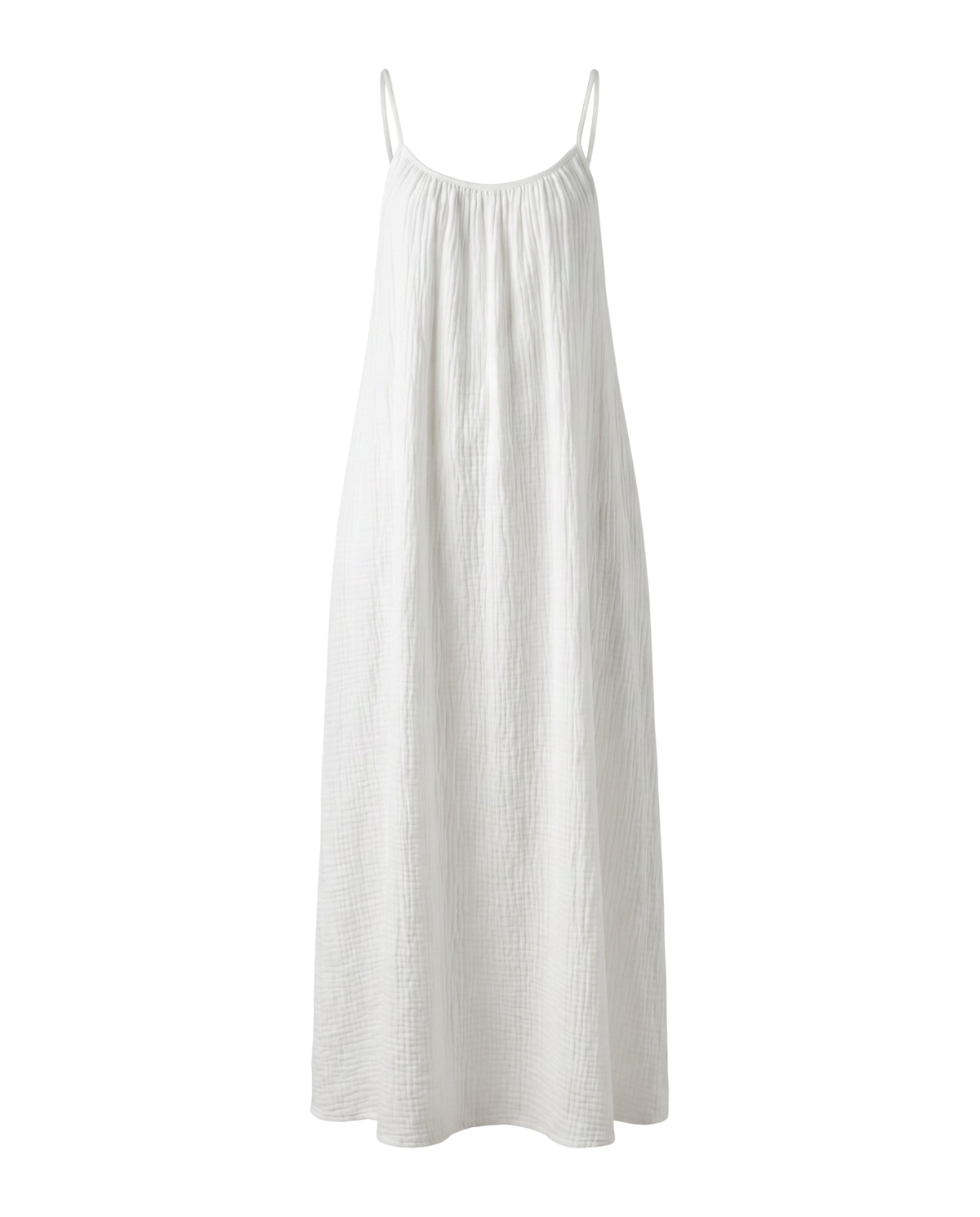 Maxi-jurk met open rug