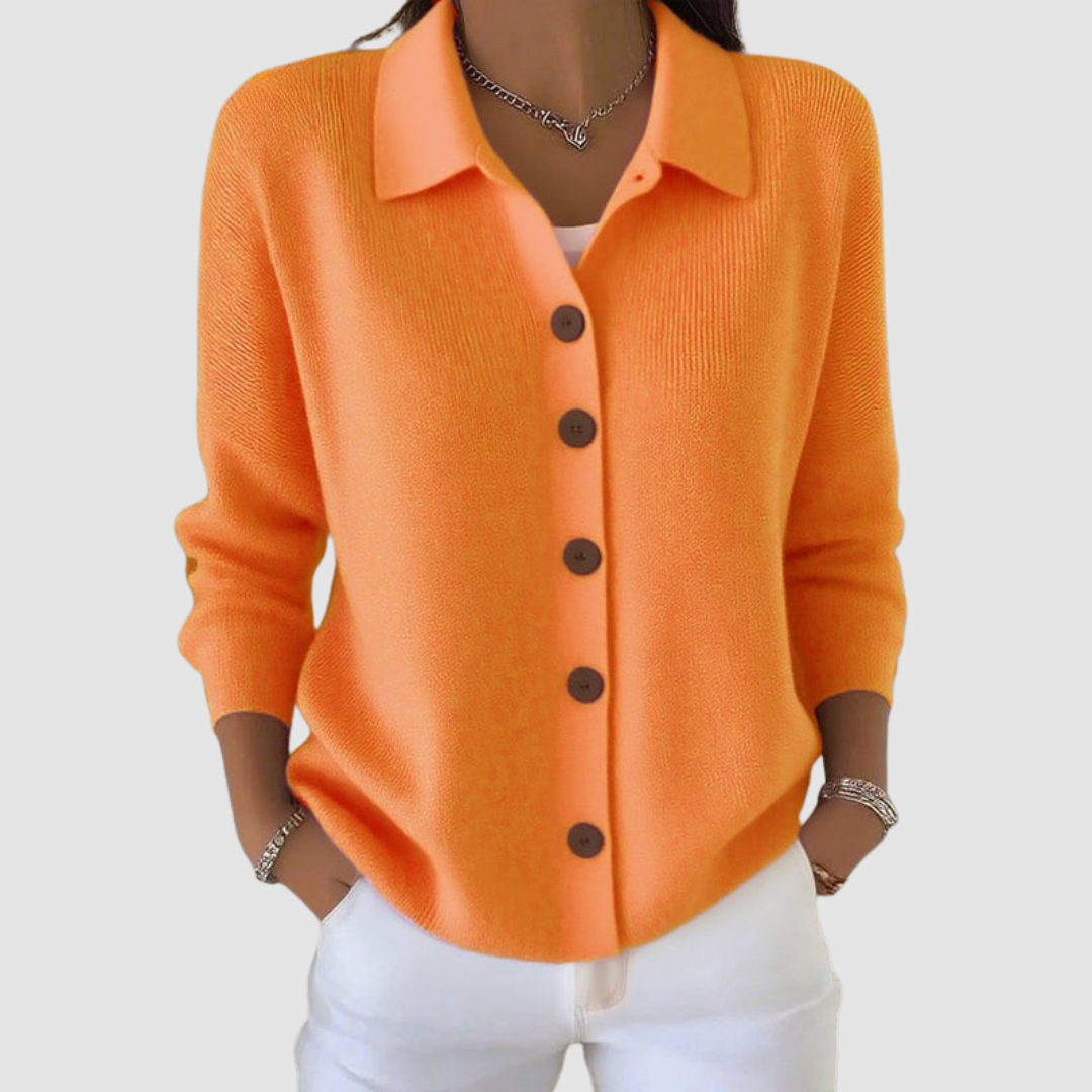 Joanna | Cardigan met Knopen