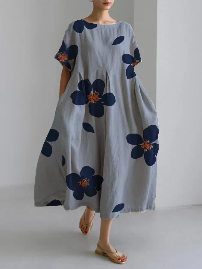 RAFFAELLA | Lange Bloemenjurk