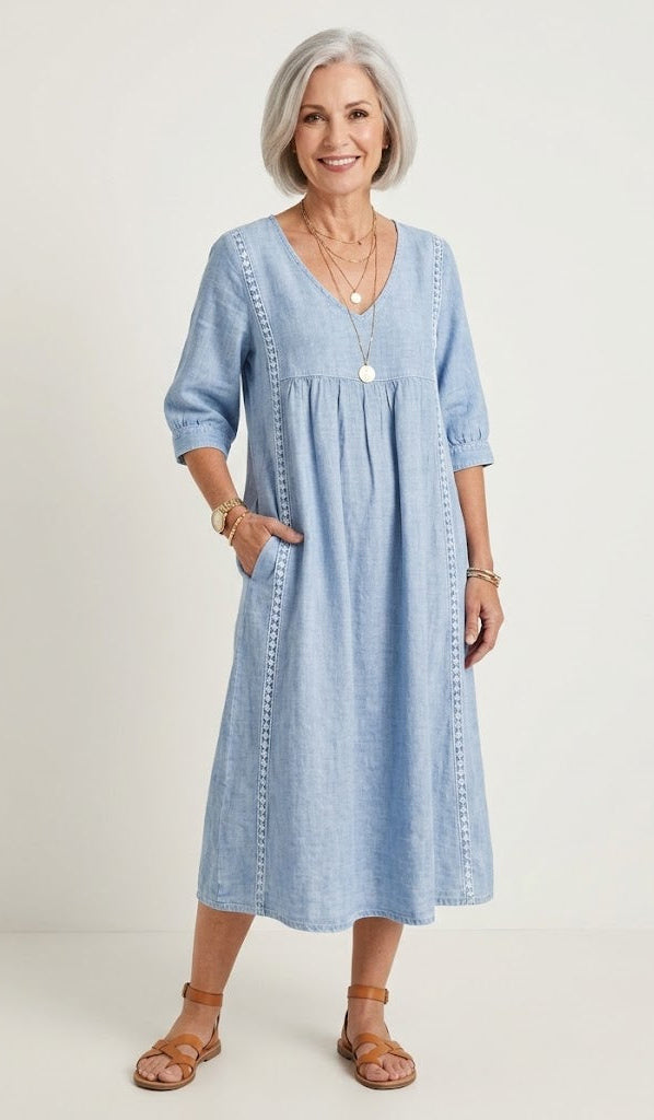 Juliette | Elegante A-lijn maxi-jurk