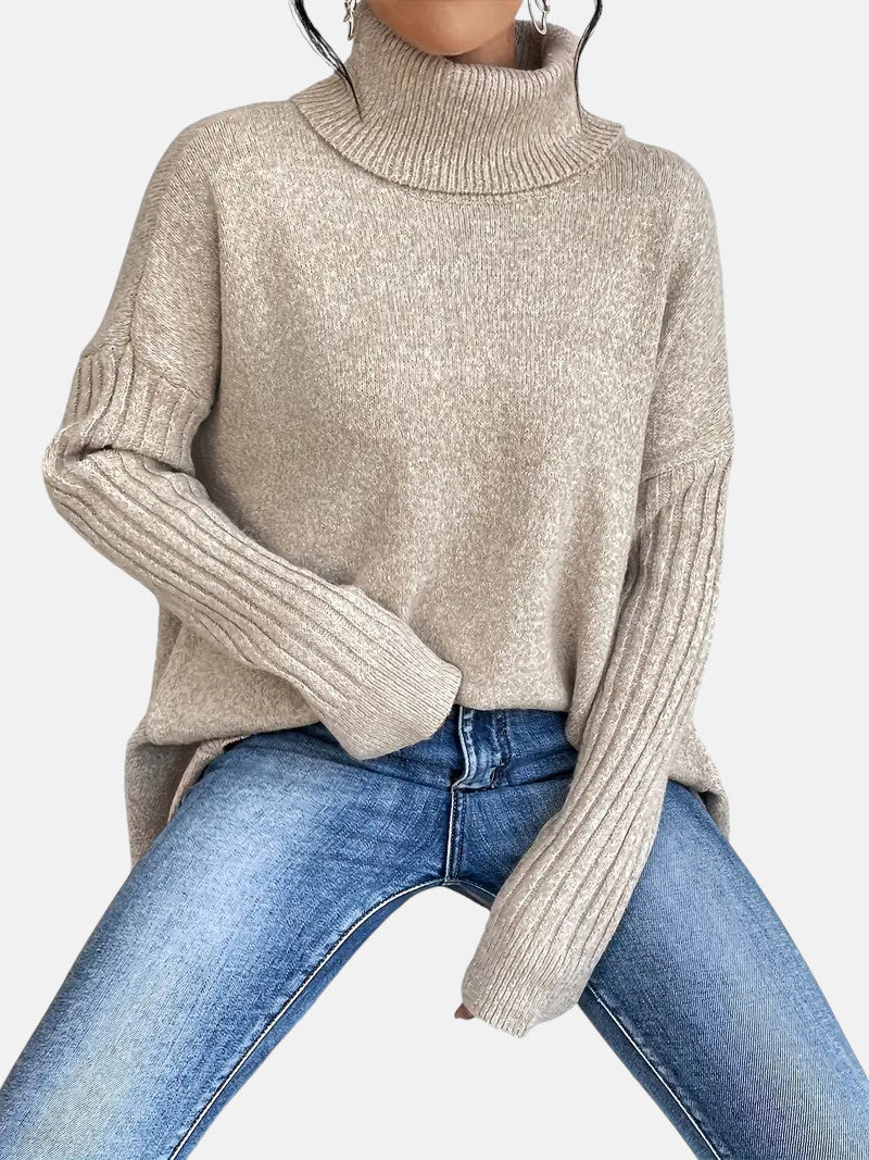 BRIGITTE – LANGE TURTLENECK TRUI