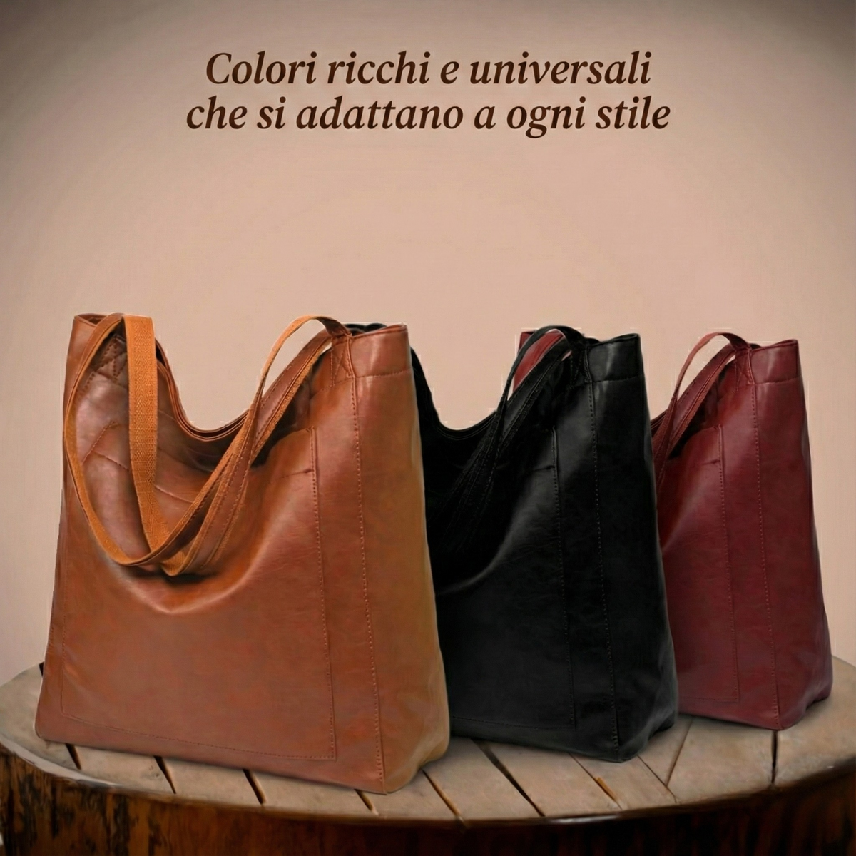 Lorena™ | Moderne en Elegante Leren Tas