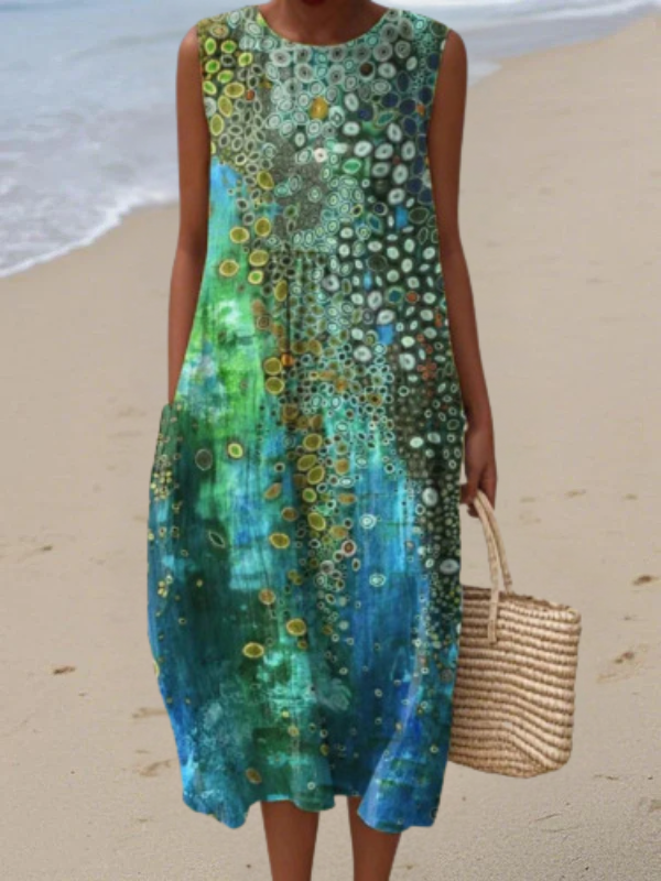 Zara™ || Reef Midi Jurk
