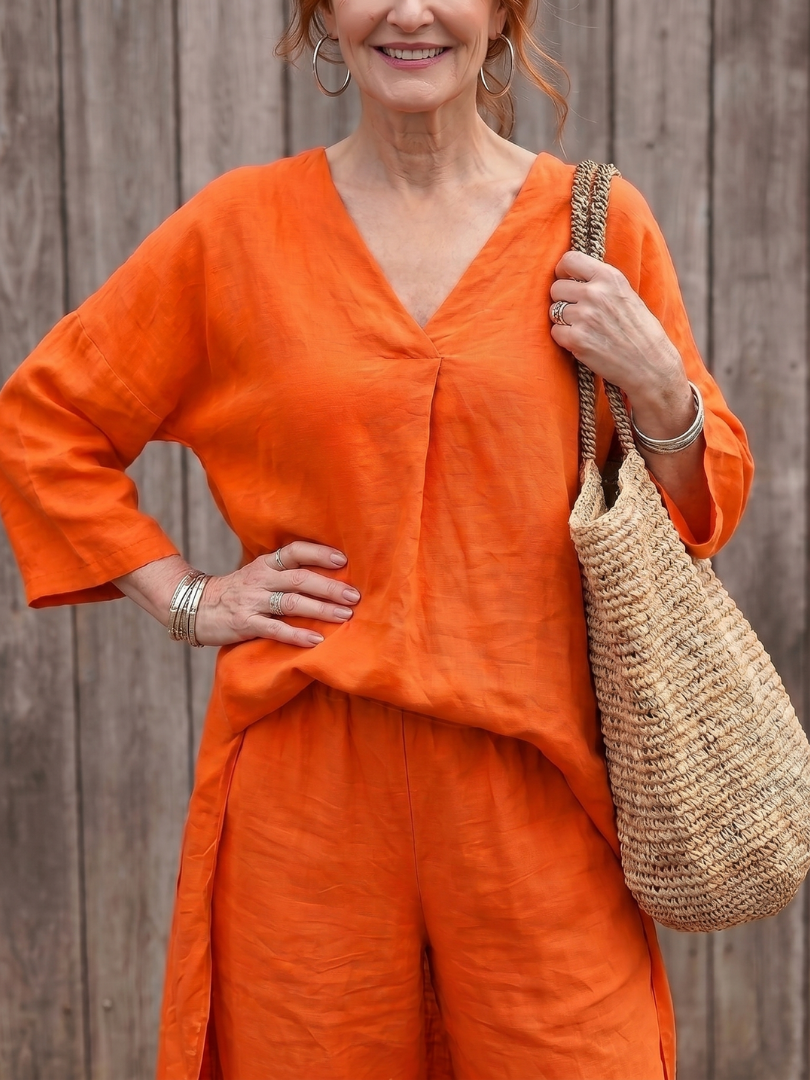 Onyx | Loszittende tuniek met wijde broek