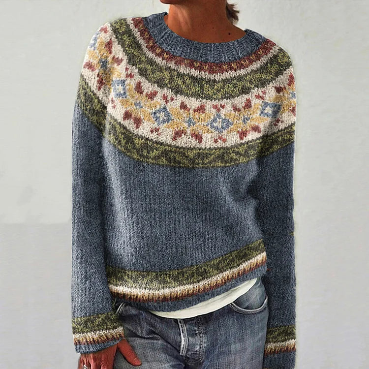 Amalia™ | Noorse Heritage Trui met Zachte Touch