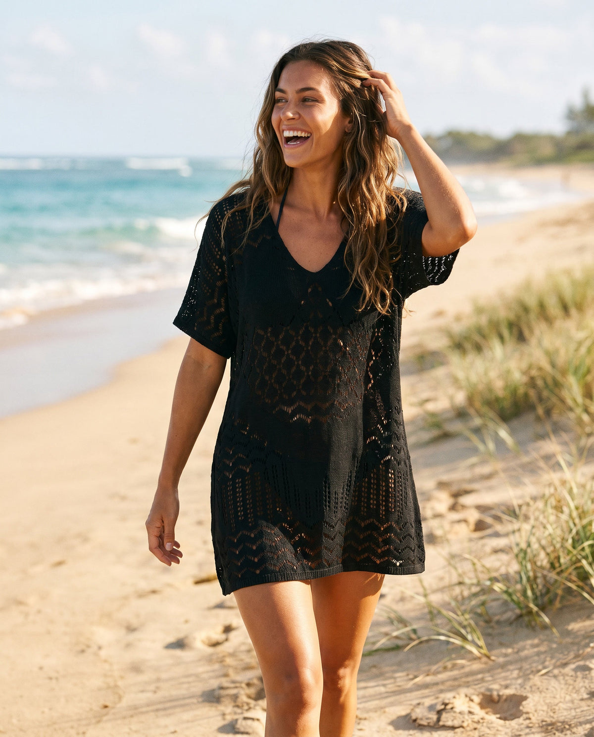 Striped Knit | Gestreepte strandtuniek