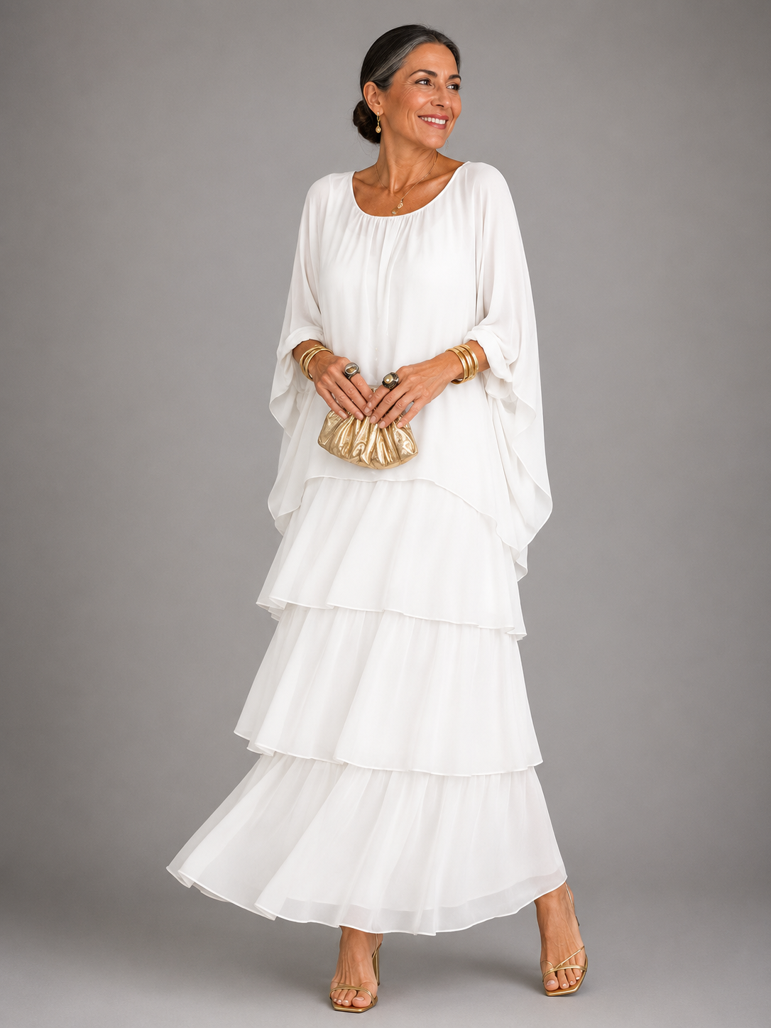 Lara | Elegante vloeiende maxi-jurk