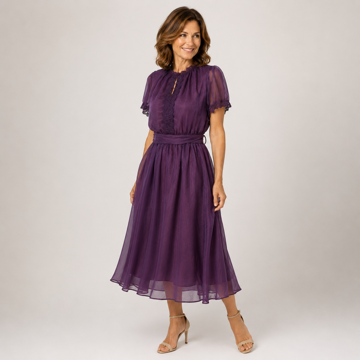 Flavia | Maxi-jurk met Laag Decolleté