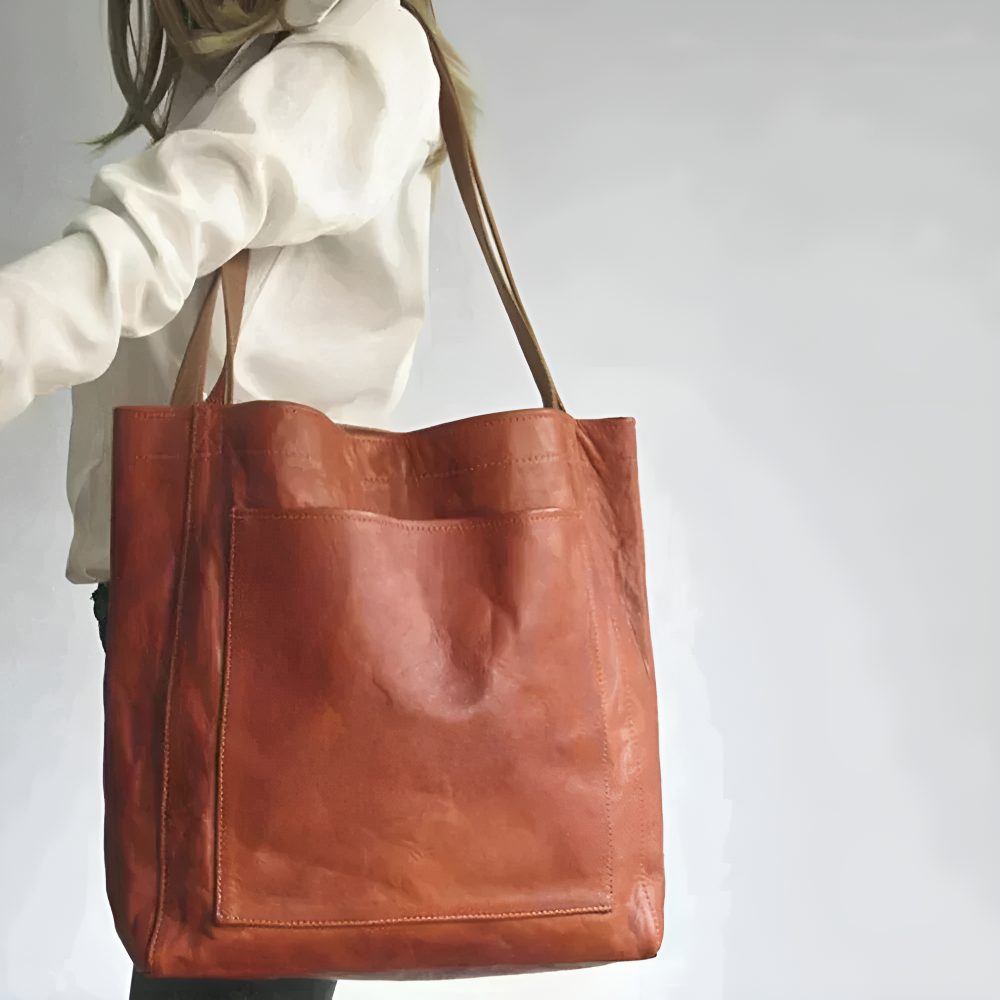 Lorena™ | Moderne en Elegante Leren Tas