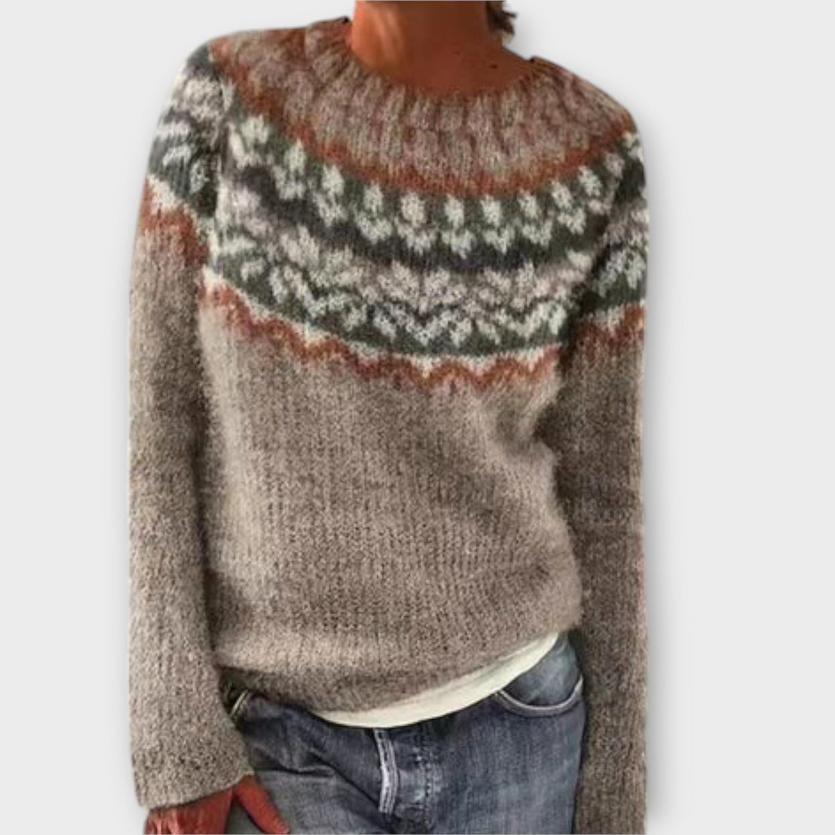 Noelyzah | Retro Comfortabele Trui