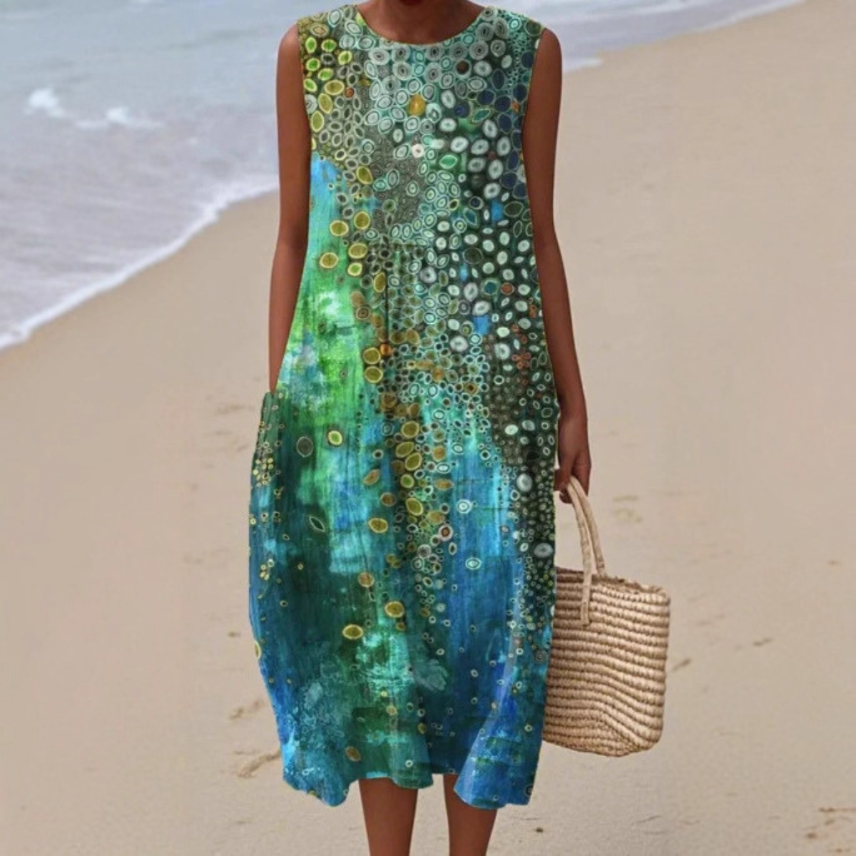 Maribella™ | Mouwloze Zomerse Jurk