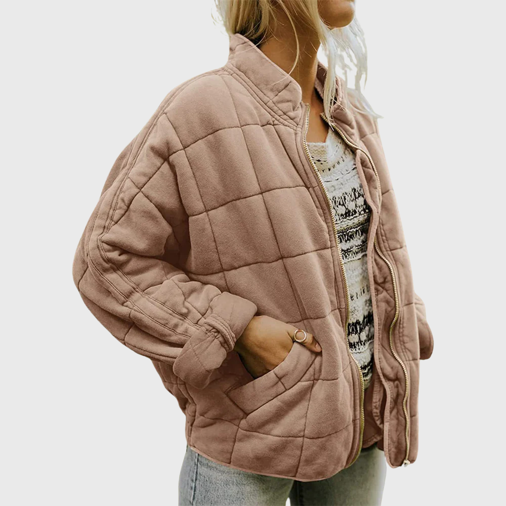 Josiane | Gewatteerde jas met een elegante oversized pasvorm