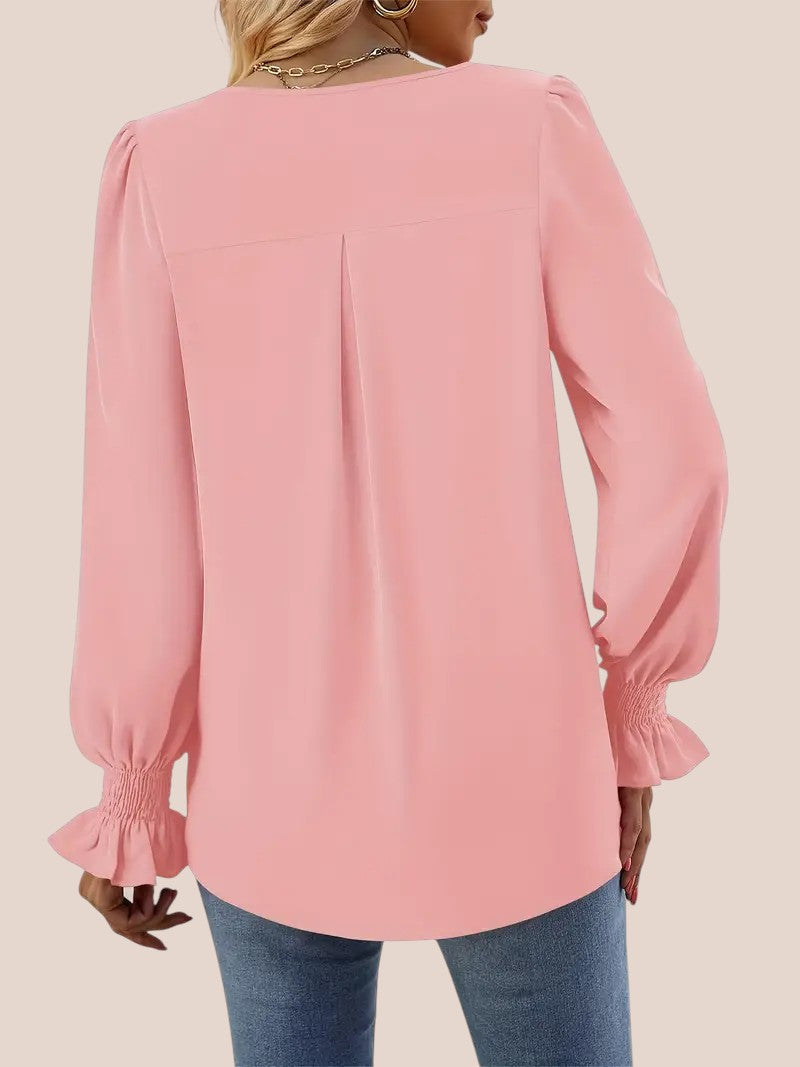 Mira | Elegante Blouse met V-hals