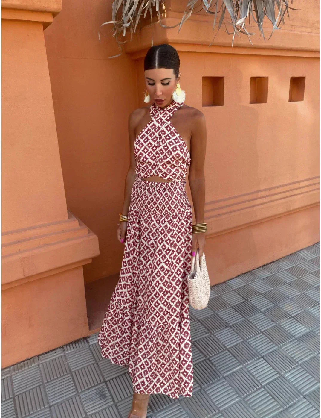 Bruna™ | Off-Shoulder Jurk