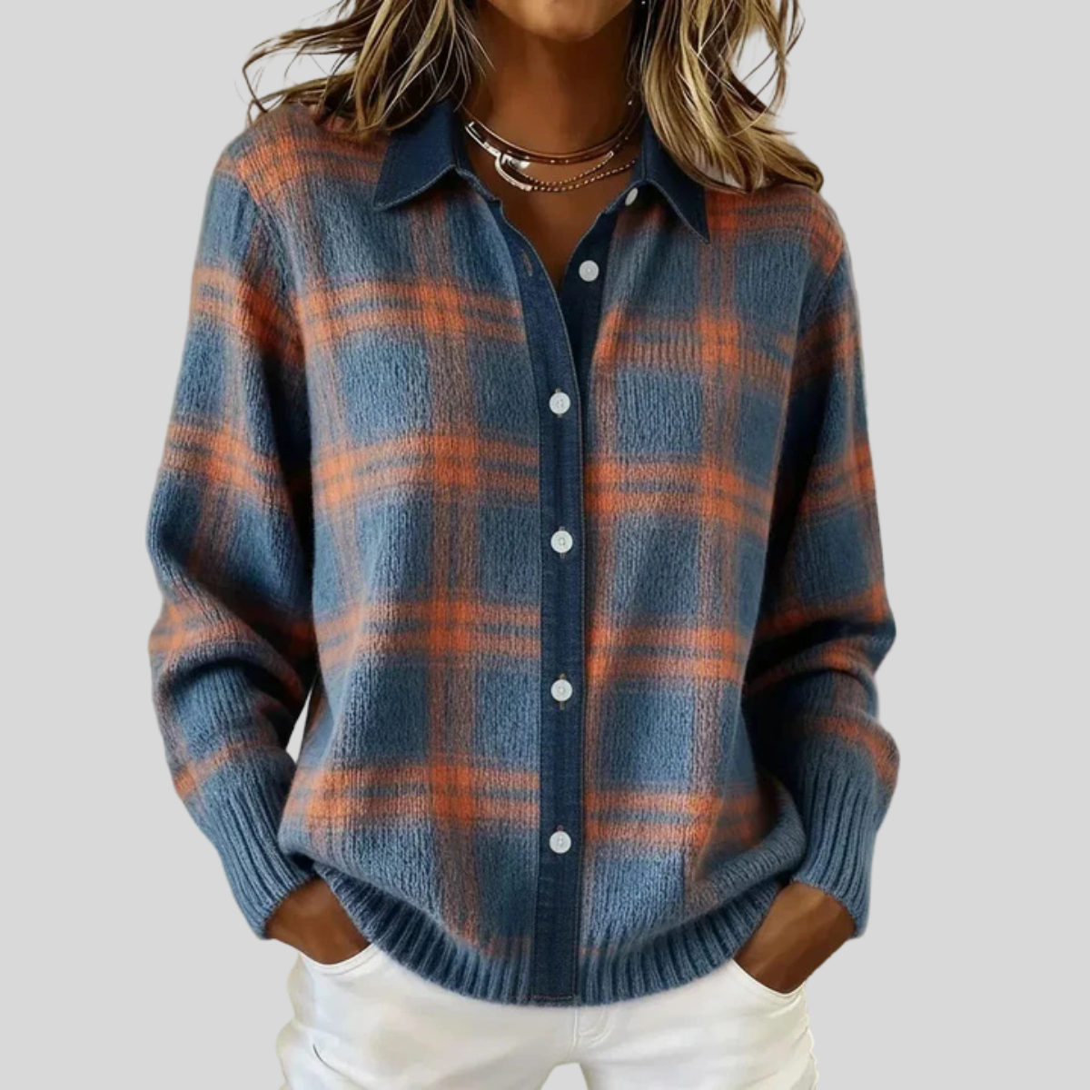 ZAFIRA™ | Gezellige Lange Mouwen Cardigan