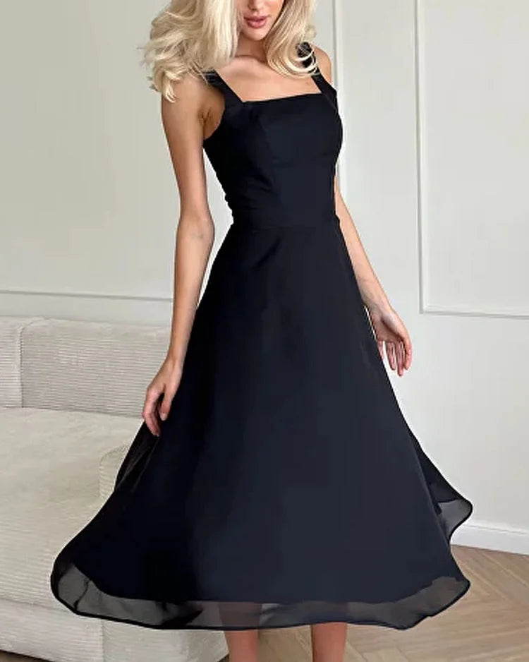 NOMI™ - Elegante Lange Chiffon Jurk