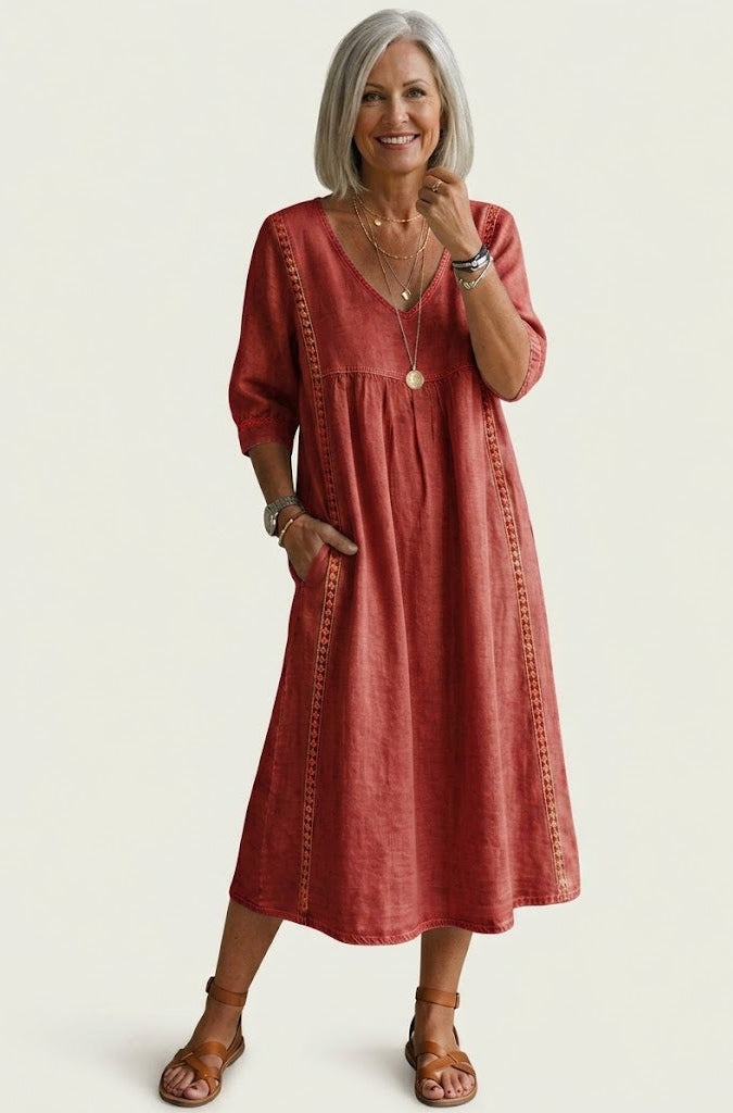 Juliette | Elegante A-lijn maxi-jurk