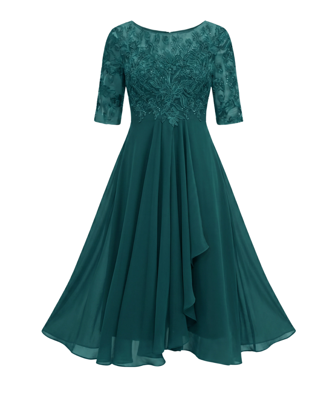 Lace Fall | Elegante kanten jurk