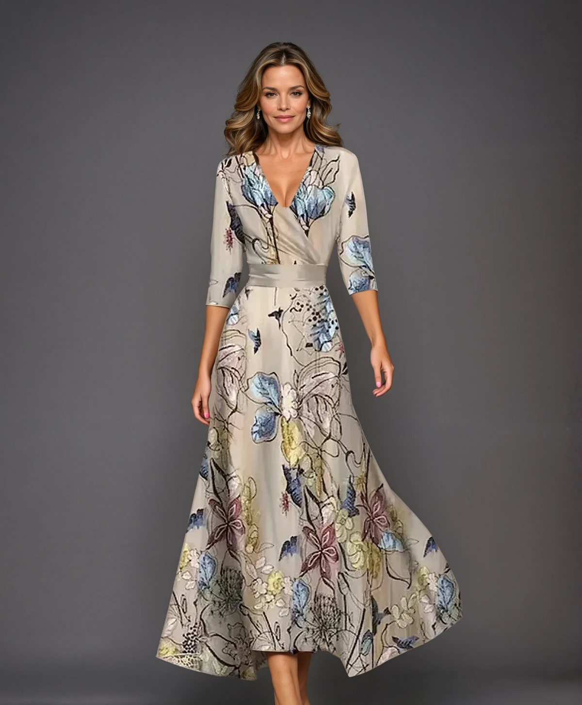 Ysa | Chique Jurk met Bloemenprint