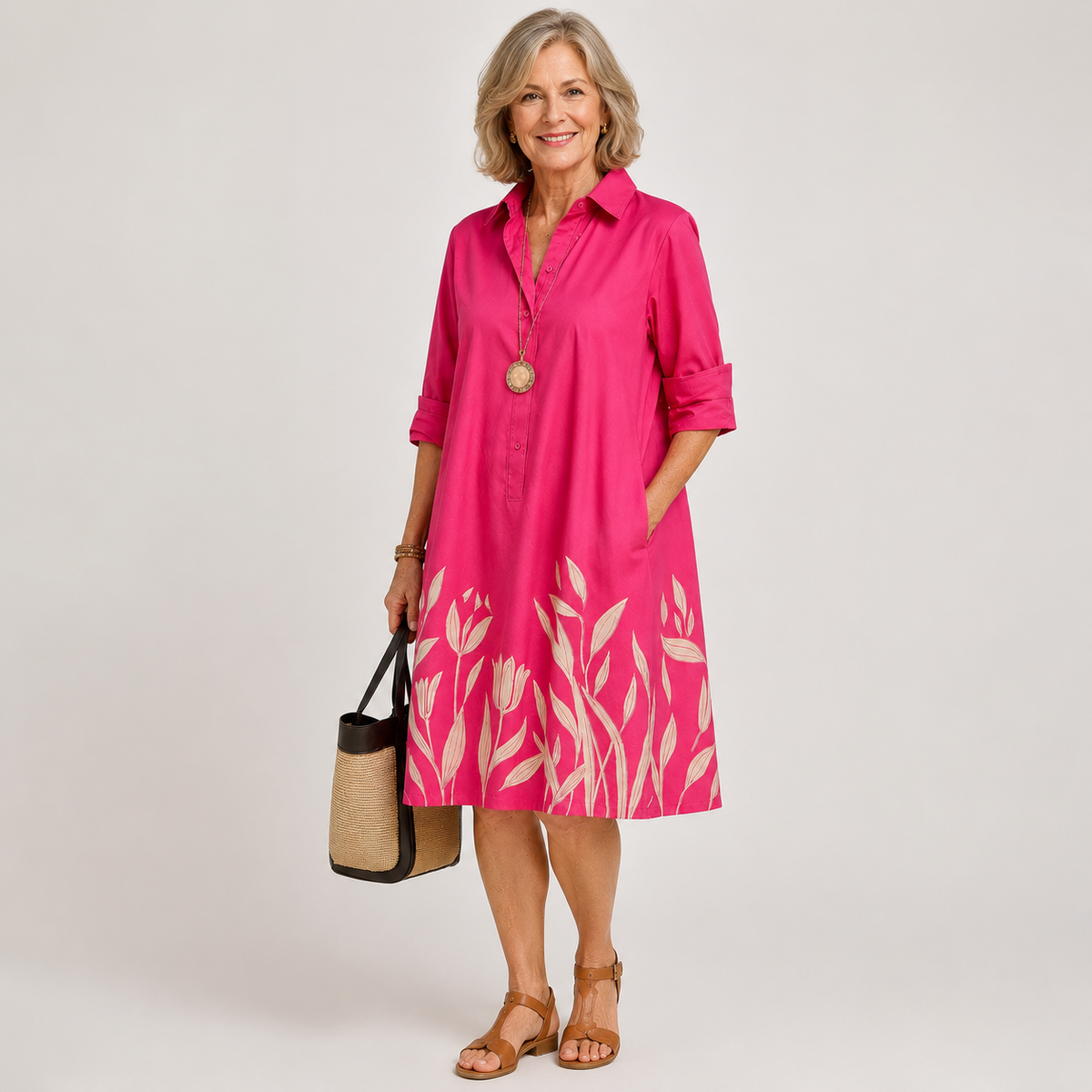Annemarie | Comfortabele midi-jurk
