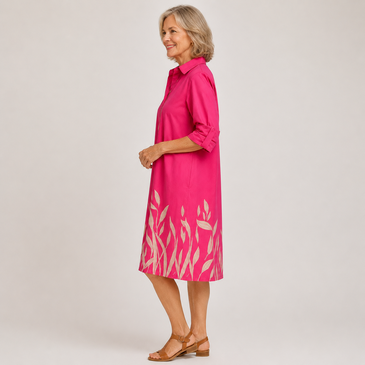 Annemarie | Comfortabele midi-jurk