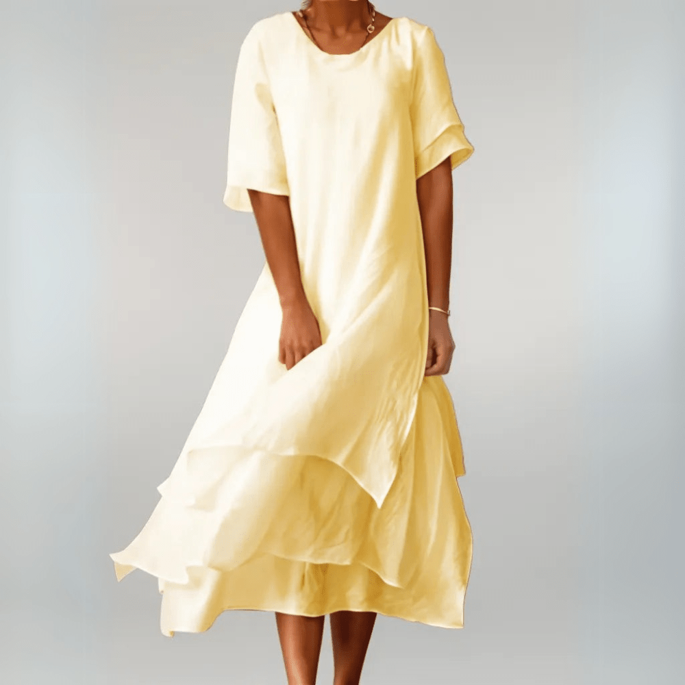 Isilde - Elegante maxi jurk