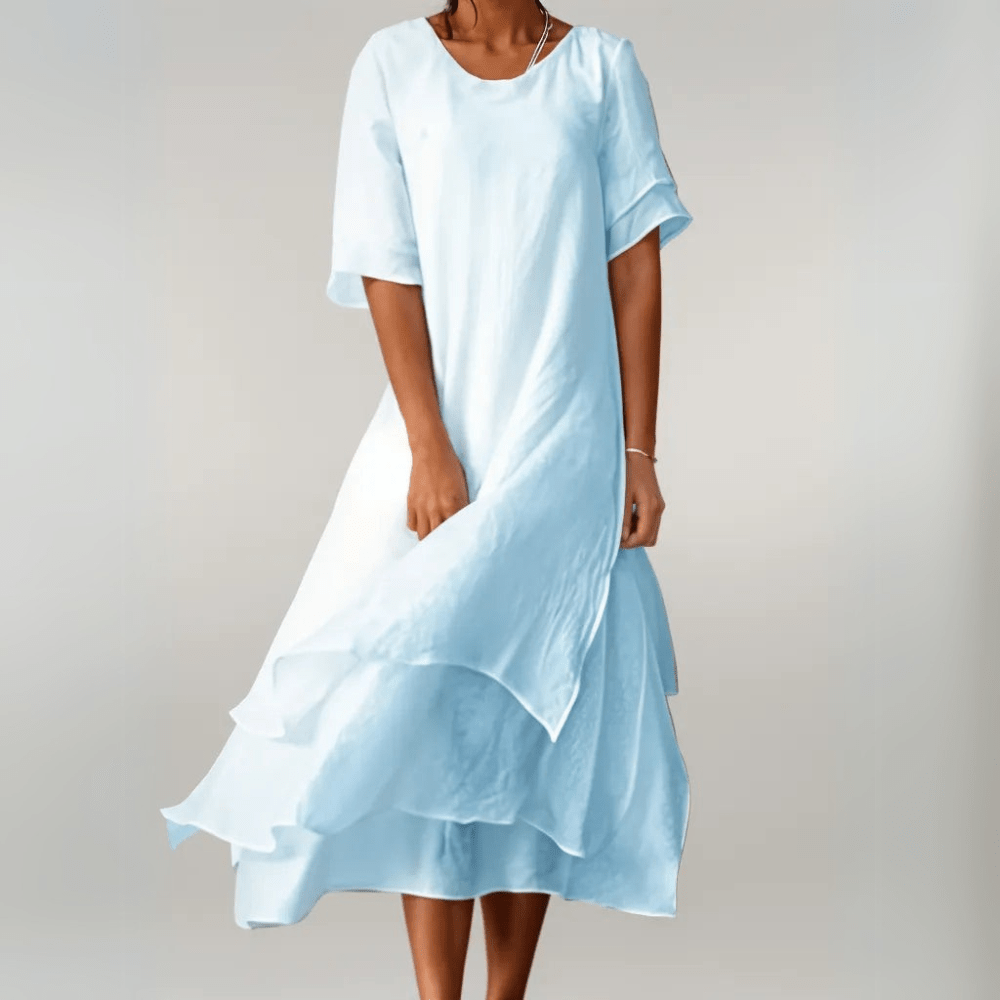 Isilde - Elegante maxi jurk