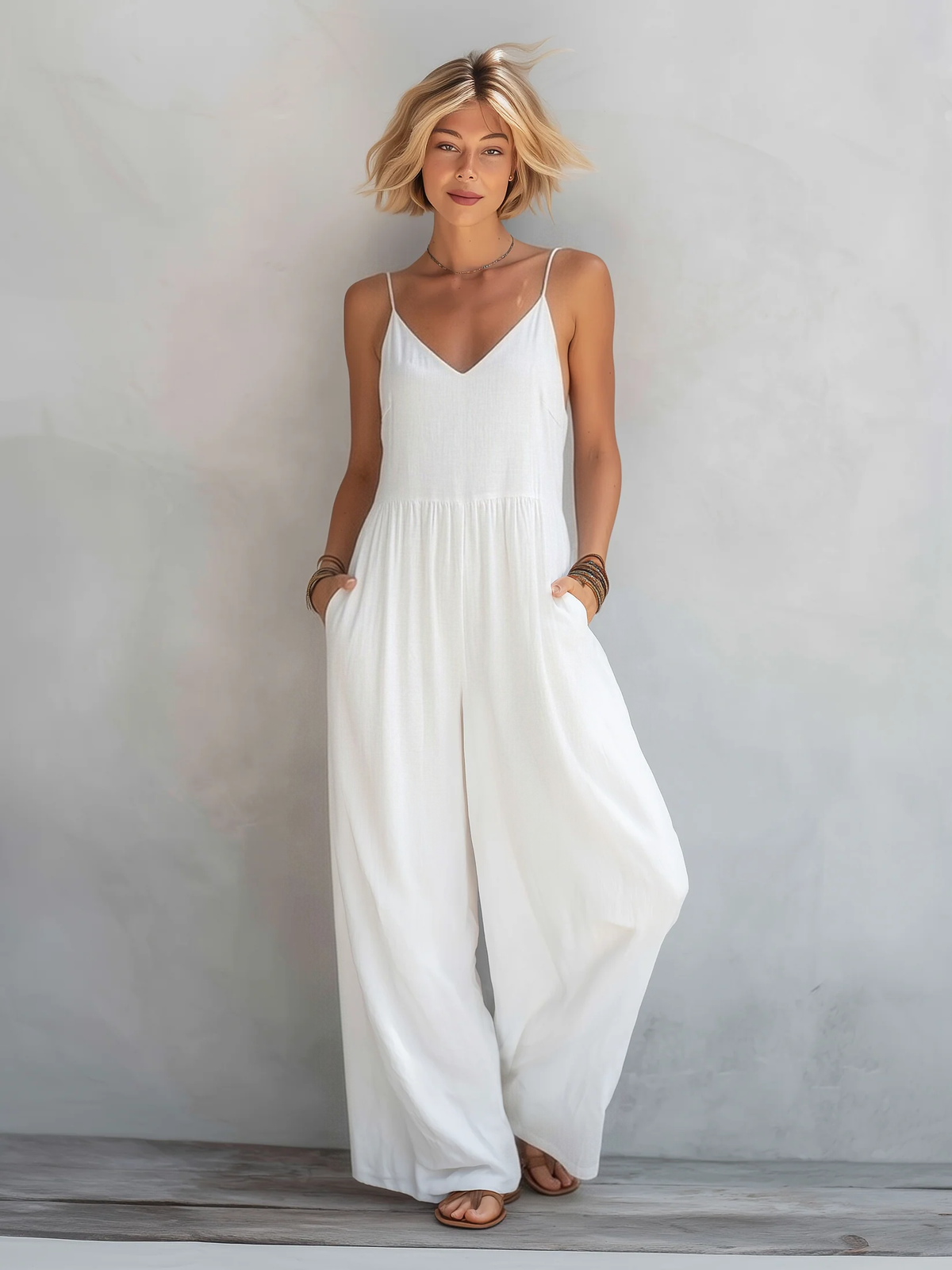 Amélie | Mouwloze jumpsuit