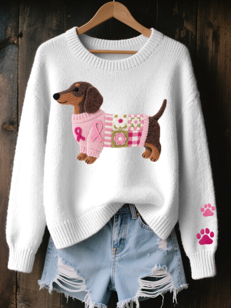 Naoni™ | Knusse Woltrui met Dachshund