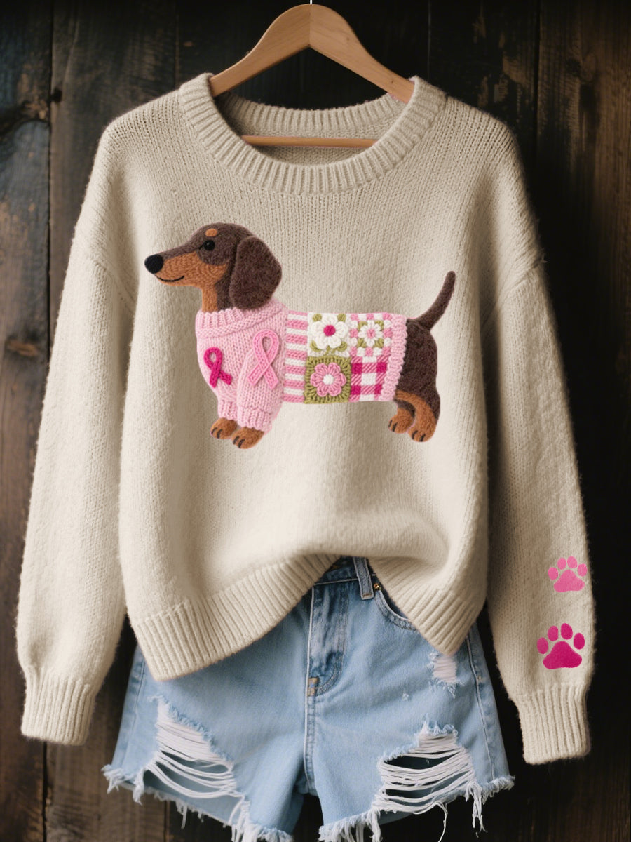 Naoni™ | Knusse Woltrui met Dachshund